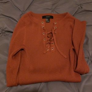 Burnet orange long sleeve